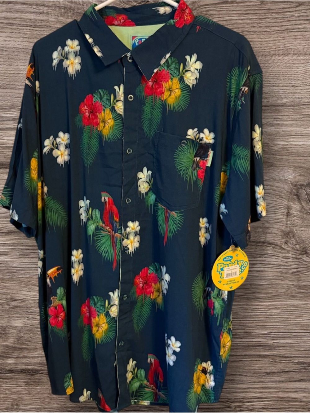 Pardy Time - On Acid Button Up - Mens XL - Picture 4 of 9